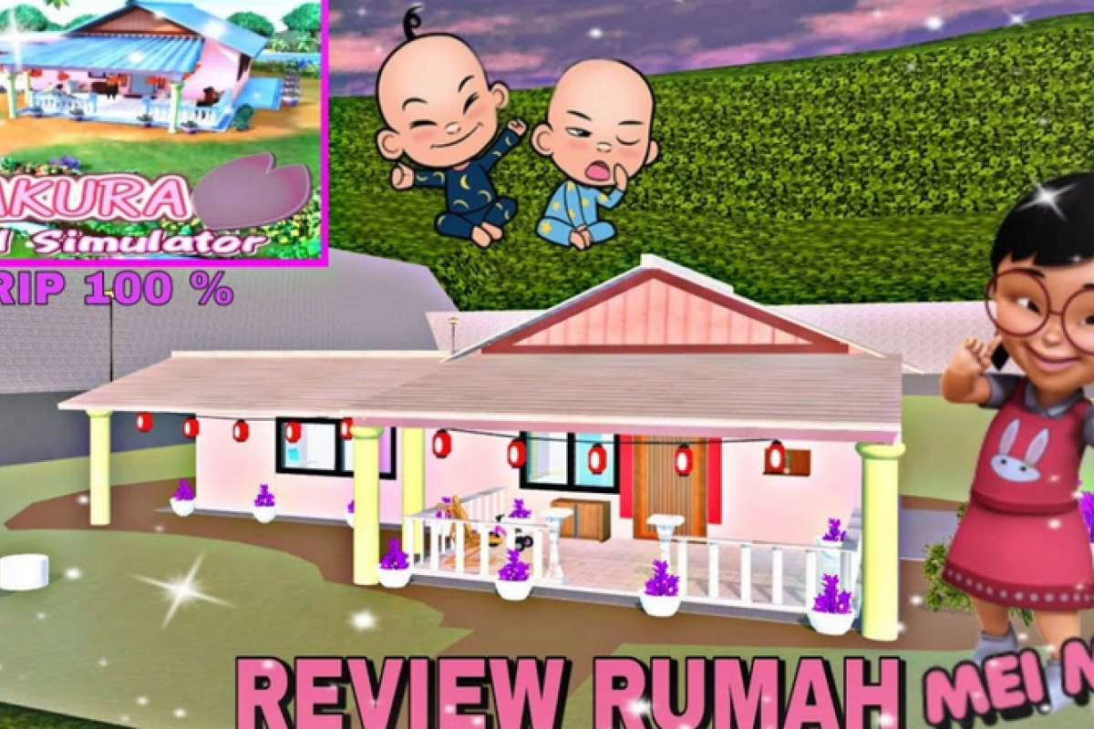 Sakura School Simulator, ID Rumah Upin-Ipin hingga Cara Baru Berkunjung ke Rumah Meimei Teman Upin-Ipin di 